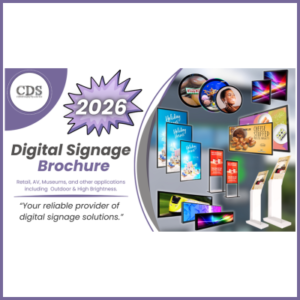 Read more about the article Introducing Our 2026 Digital Signage Brochure