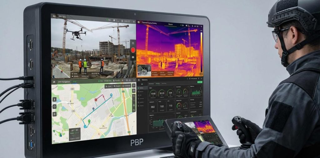 CDS Next-Generation PBP Monitors with RS232 Control for Advanced Drone Operations