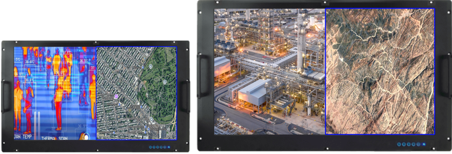 Next-Generation PBP Monitor with RS232 controller, Designed for Drone Operations