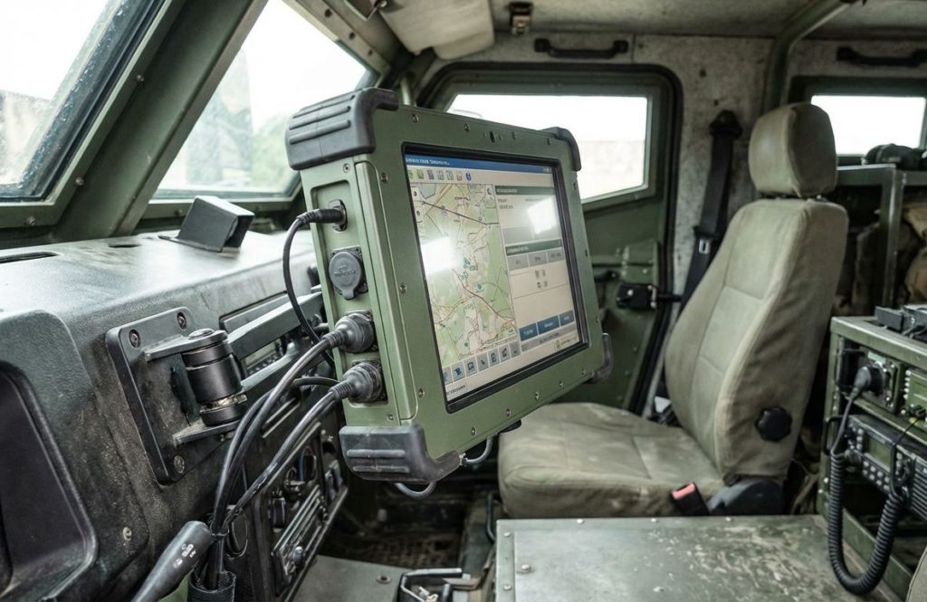 military vehicle displays