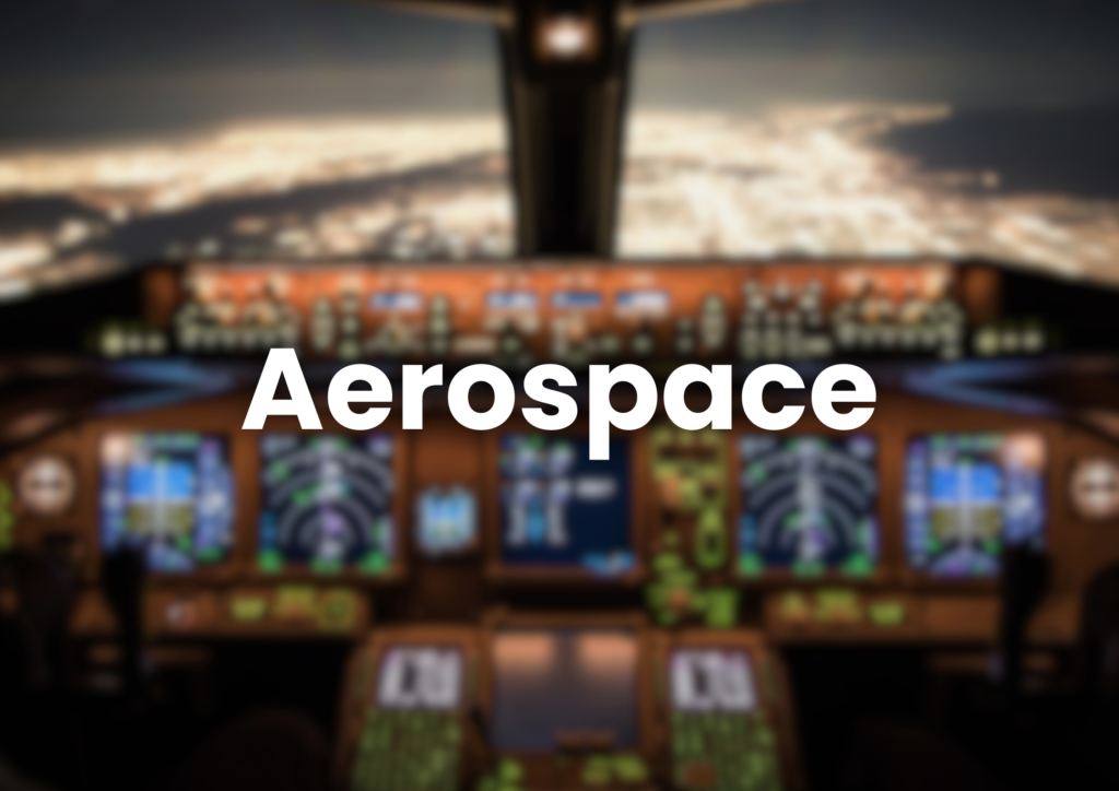Aerospace displays