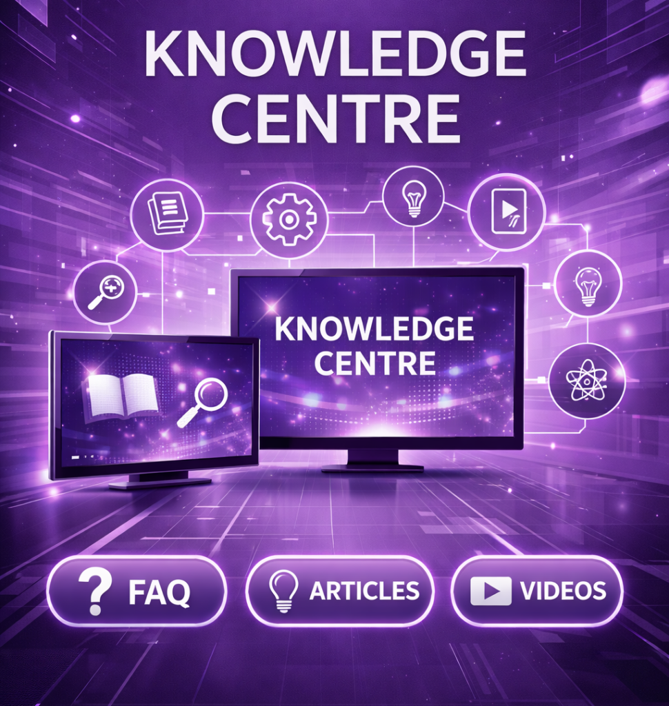 Knowledge centre displays