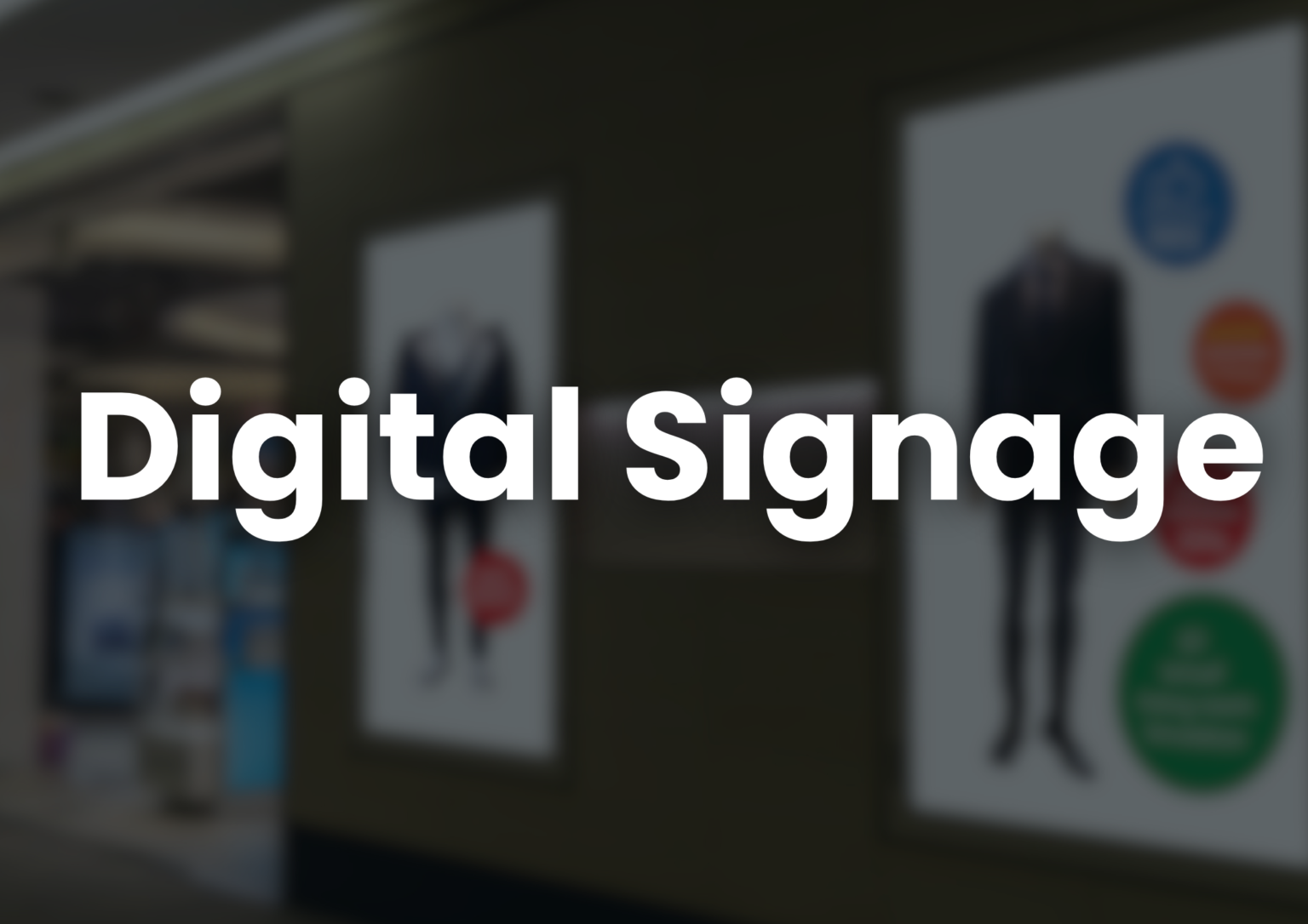 Industrial and retail Displays from Crystal Display Systems LTD