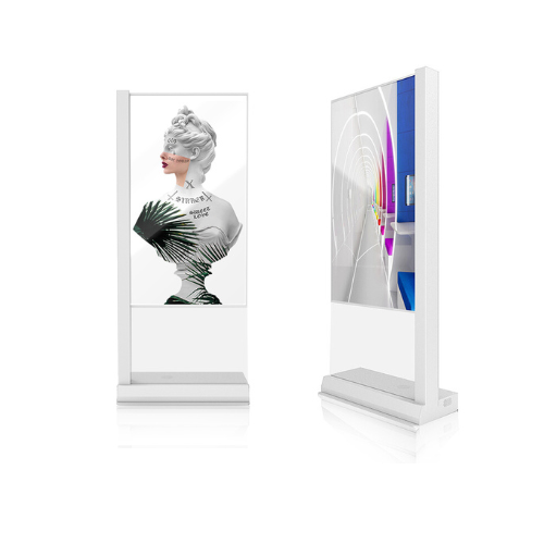 transparent OLED kiosk