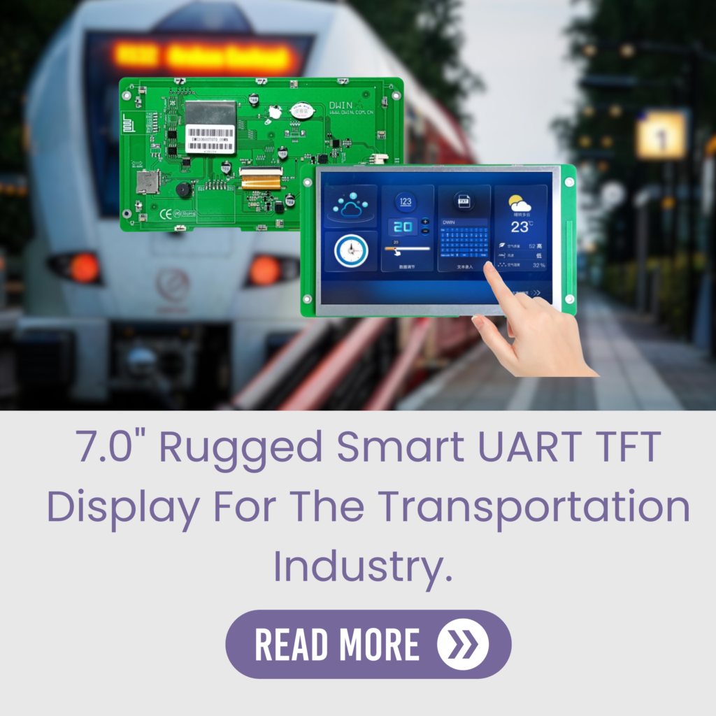 Case Study (Rugged Smart UART TFT for Transportation)