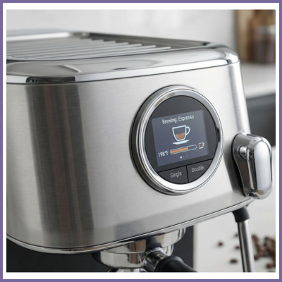 Smart UART Rotary Displays coffee machine blog