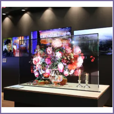 World’s Largest Transparent OLED Display: Designed for Premium Commercial Spaces