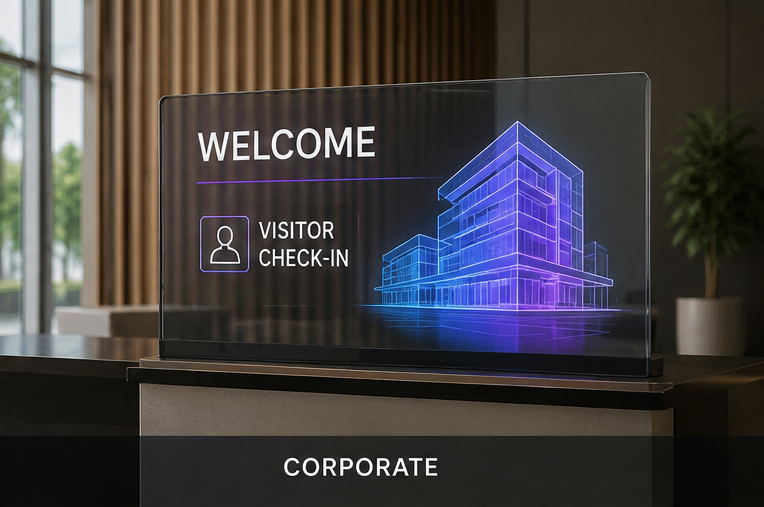 transaparent OLED corporate