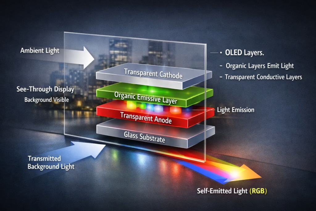 transparent oled