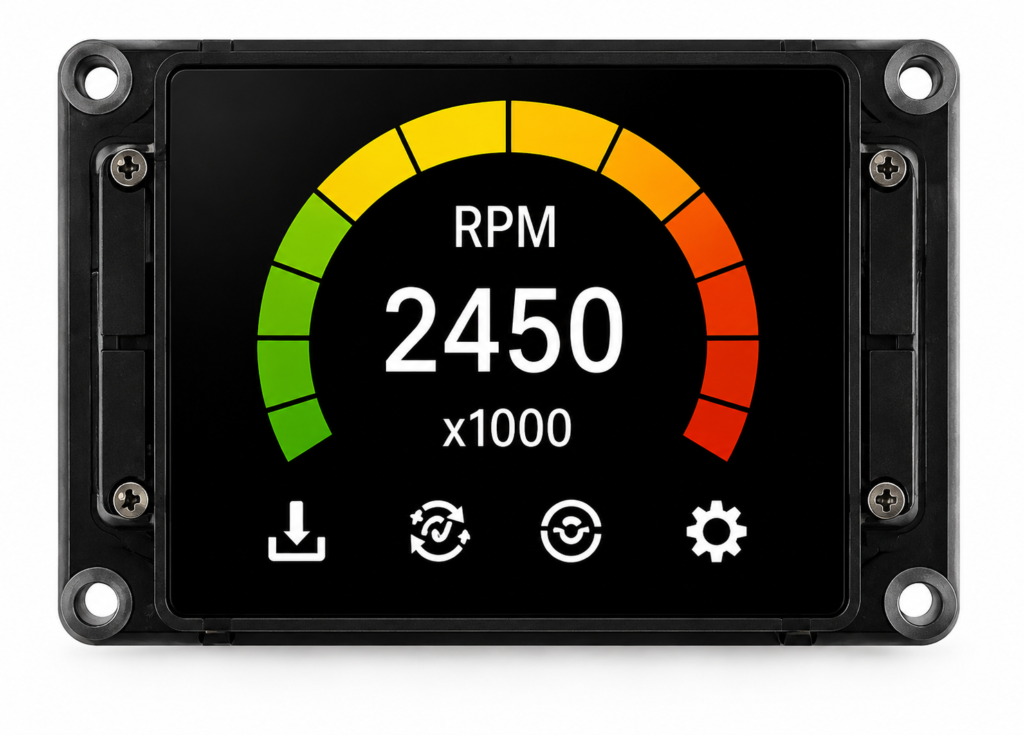 small format lcd displays for instrumentation