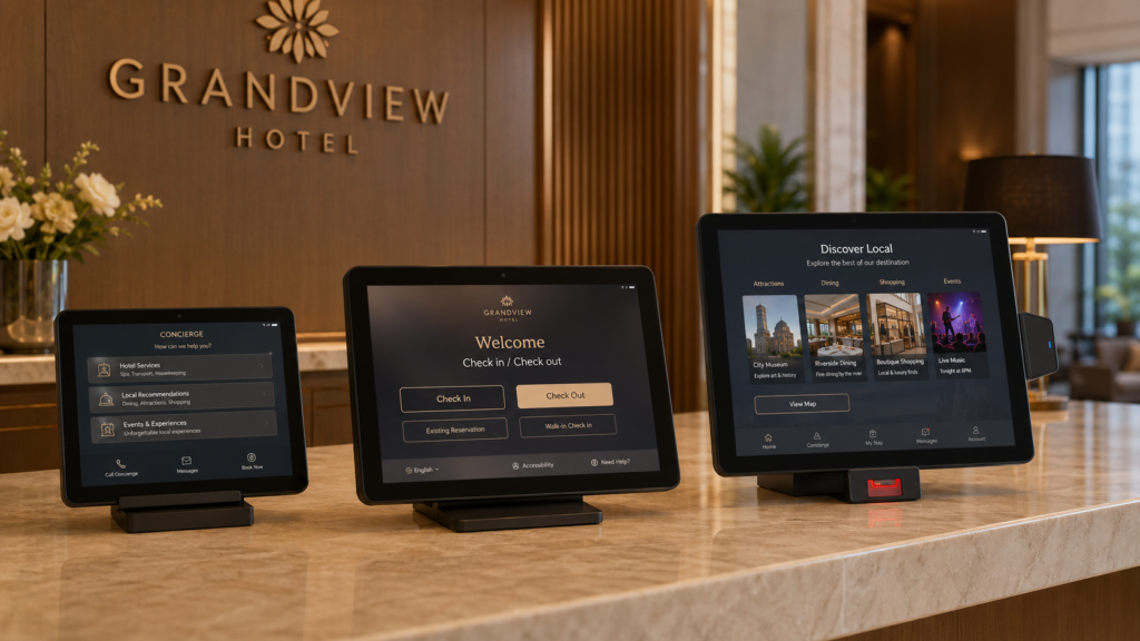 Hospitality Nebula android tablets