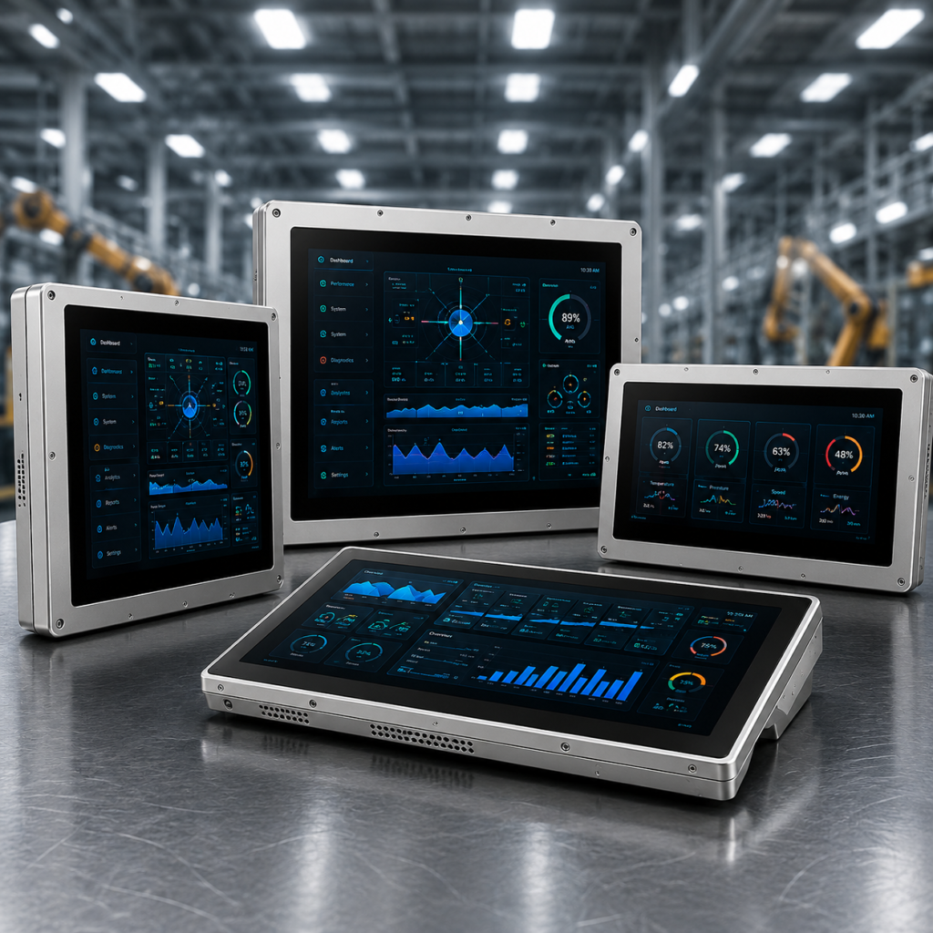 Industrial Touchscreens in a Smart Factory