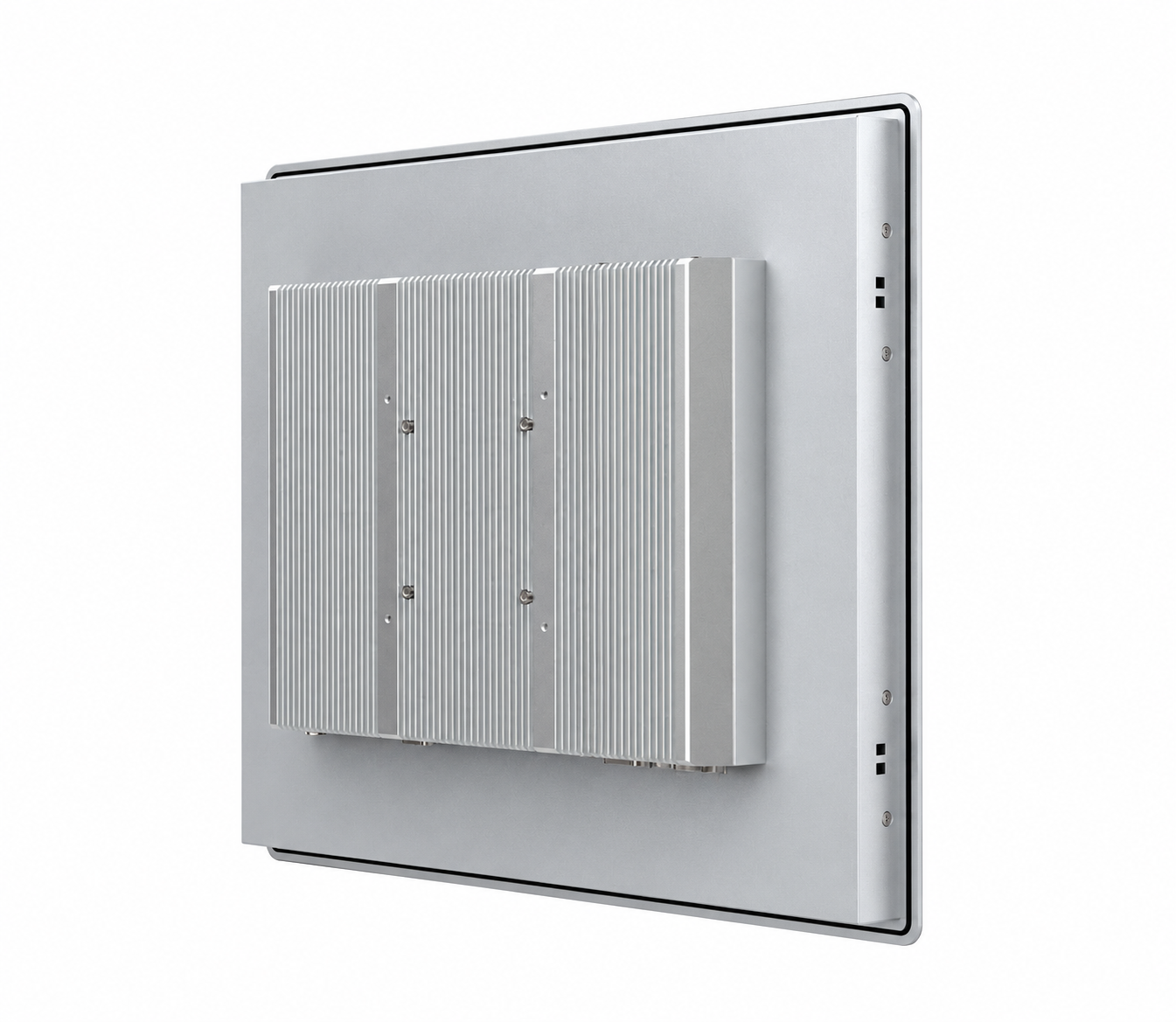 17inch industrial panel pc back angle