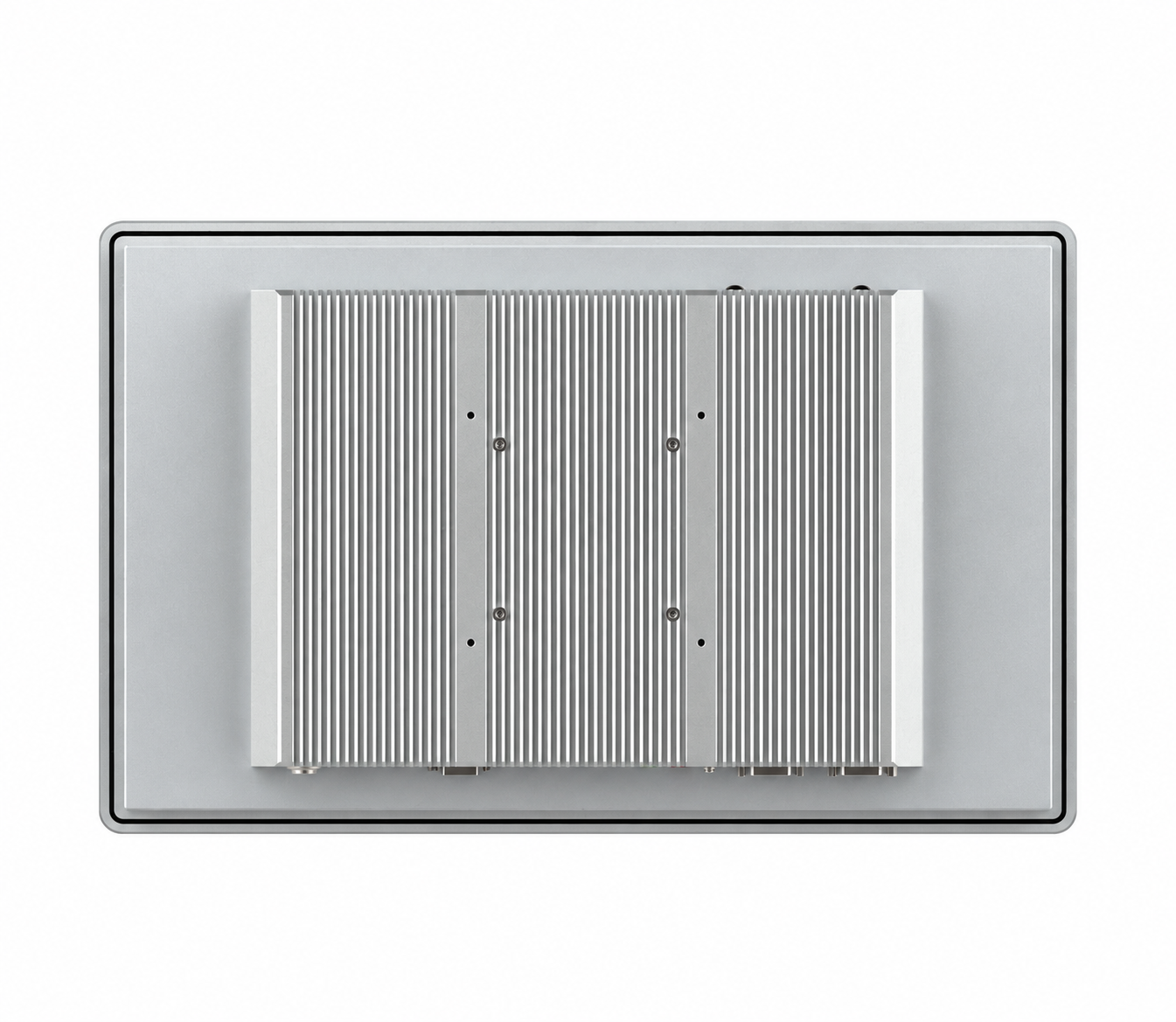 Silver 15.6-inch Panel PC Rear View-3