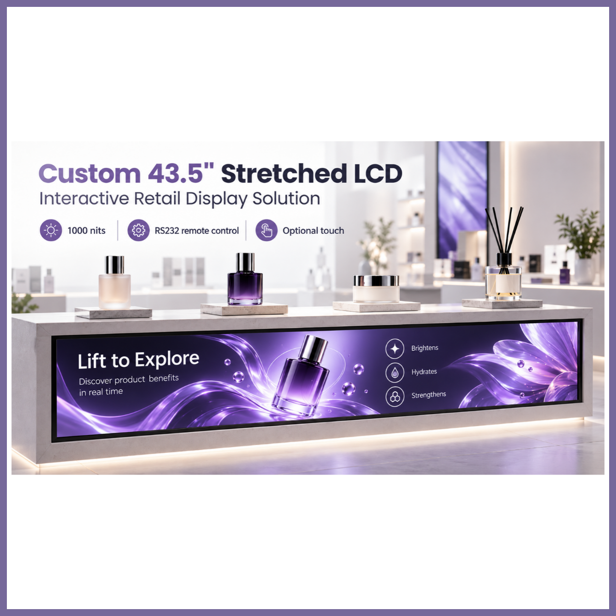 custom stretched display blog