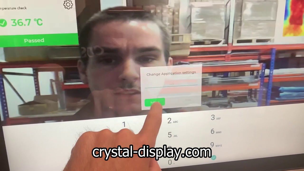 Industrial Temperature Sensing Tablet Tauri for Covid19 from CDS